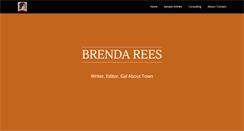 Desktop Screenshot of brendarees.com